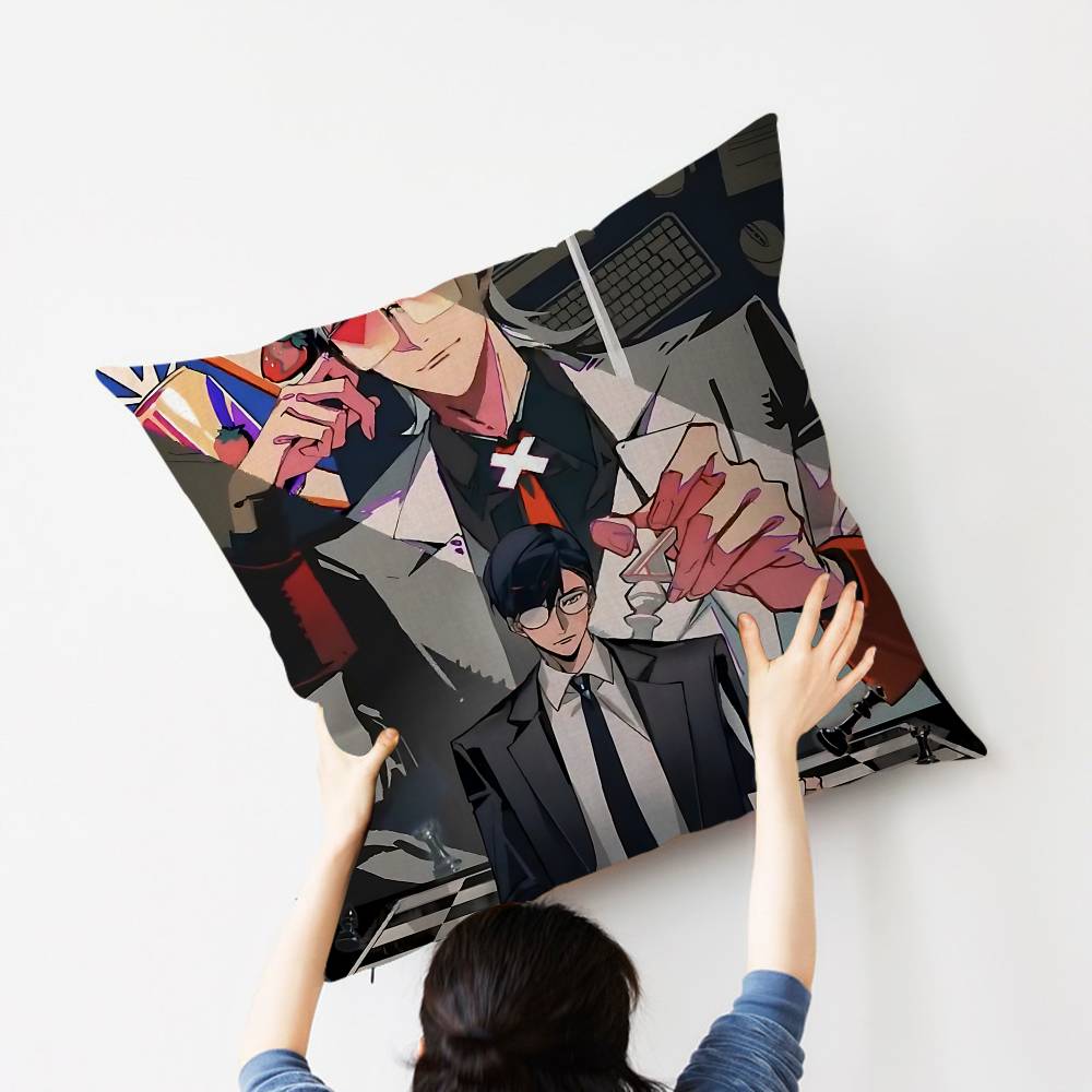 TO BE H-HERO X Anime Cushion Cover Pillow Cover Decor Pillowcase Printed Cushion Case for Couch