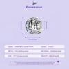 Bamoer 925 Sterling Silver Moonlight Jewels Charm Moonlight Castle Beads for Bracelet DIY Jewelry