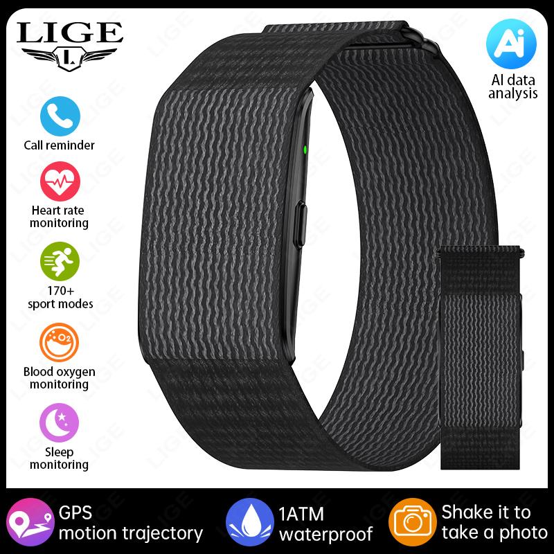

No Screen Smart Watch Men s Sports Outdoors Fitness Heart Rate Monitor 1ATM Waterproof New Smartwatch For Andrio IOS