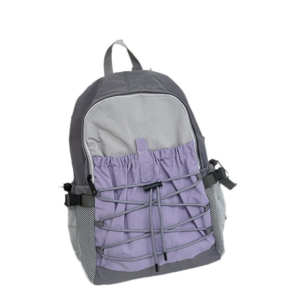 Travel Outdoor Backpack Women'S Light Mountaineering Bag Climbing Large Capacity Travel Backpack Hiking Sports School Bag Student