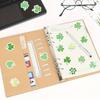 500pcs Four-Leaf Clover St. Patrick's Day Roll Stickers Phone Scrapbook Luggage Guitar Helmet DIY Graffiti Aesthetic Decals