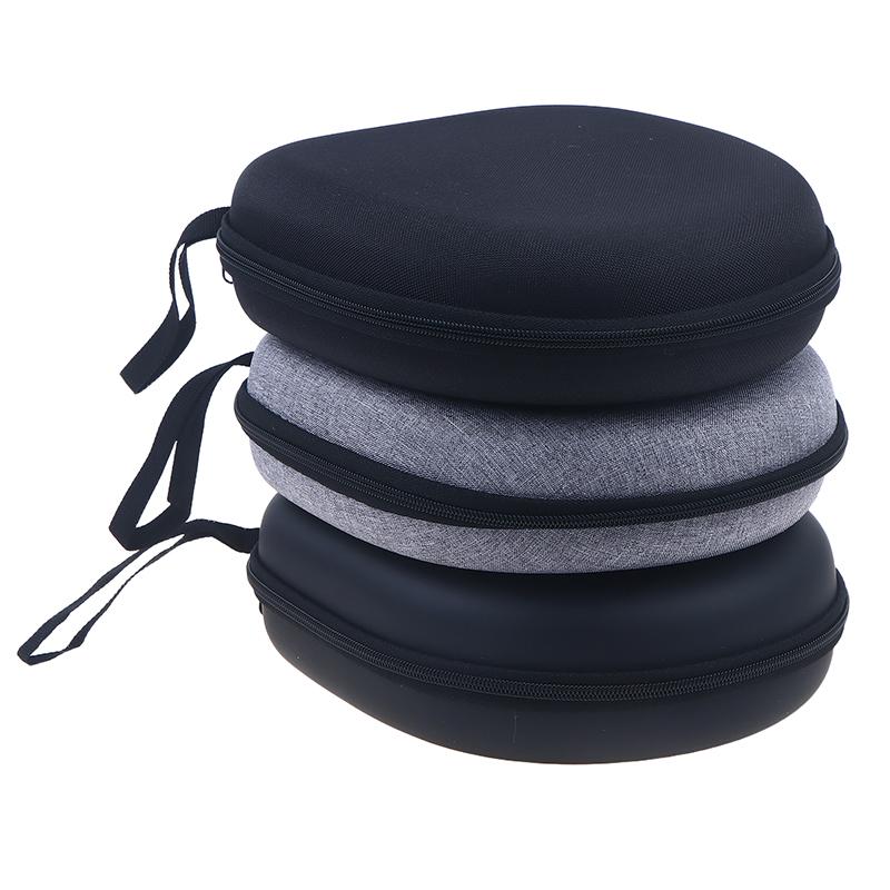High-Capacity Headset Headphone Case Earphones Shockproof Storage Box Hard Shell Eva Headphone Zipper Protective Bag Universal