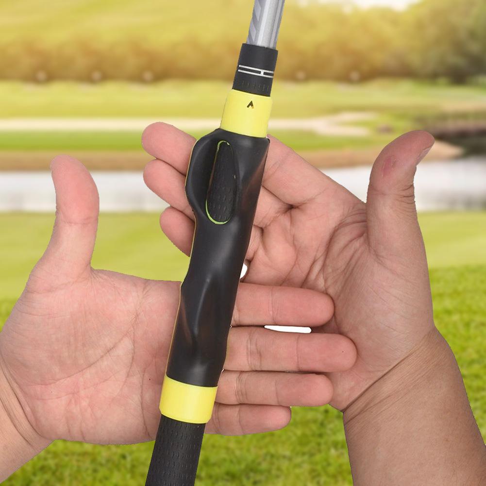 Golfgreppstränare Golfklubbsgrepp Grepptränare Golfklubba för att Förbättra Korrekt Handpositionering