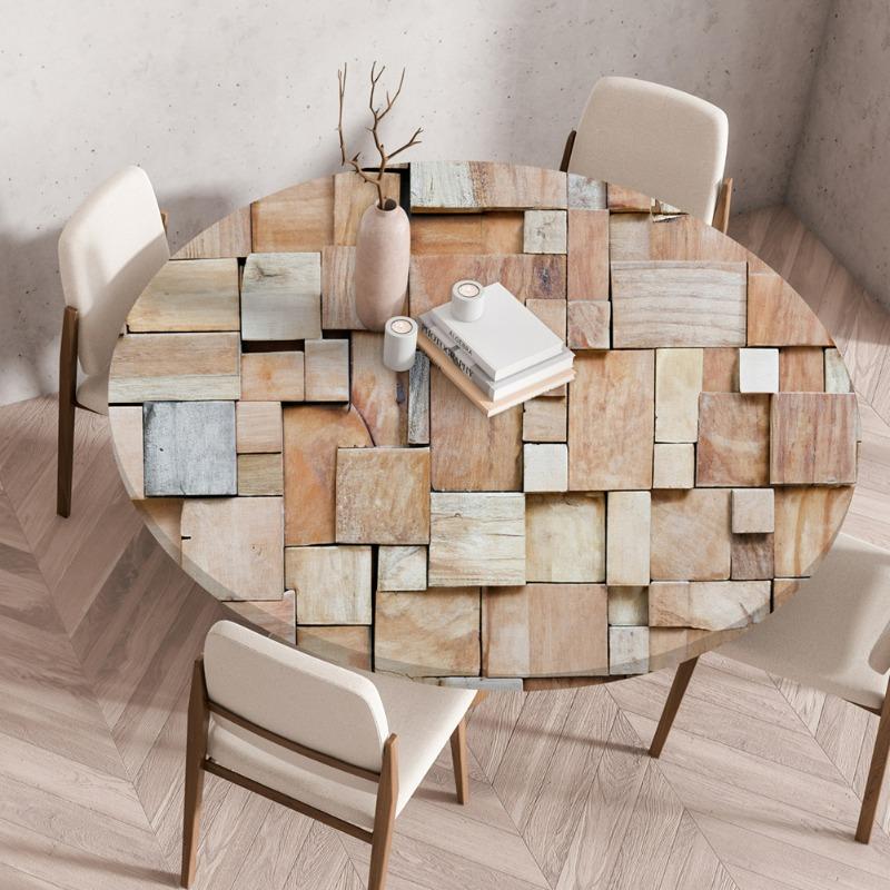 1 Stück Frühlings-Oster-Tischdecke mit Lamm- und Blumenmustern, Retro-Bauernhaus-Stil. Ideal für Osterveranstaltungen, Sommer-Camping-Picknicks und Geburtstagsfeiern
