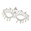 New European and American Style Mask Crown Ball Dinner Dress Accessories Bride Wedding Rhinestone Mask