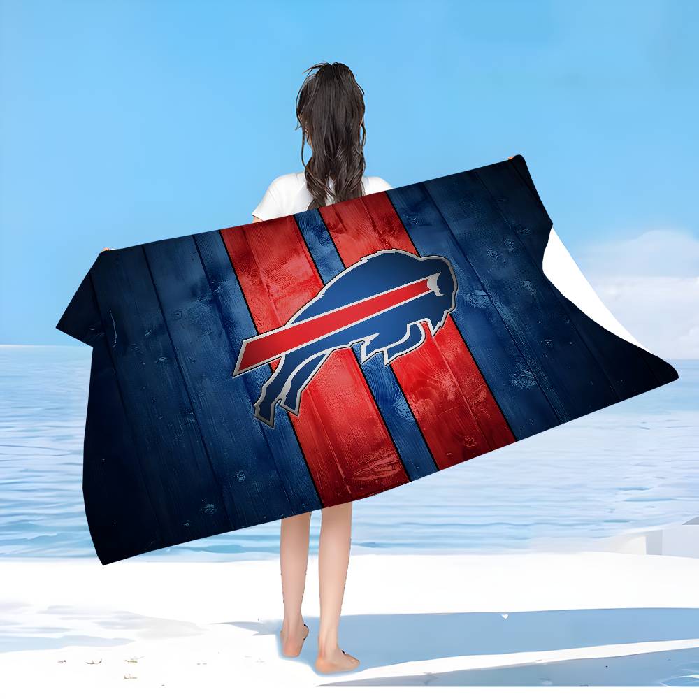 Cool B-BuffaloS-B-BillS Beach Towel Colorful Bath Towels for Girl Microfiber Quick Dry Custom Sand Free Beach Yoga Spa Gym Pool