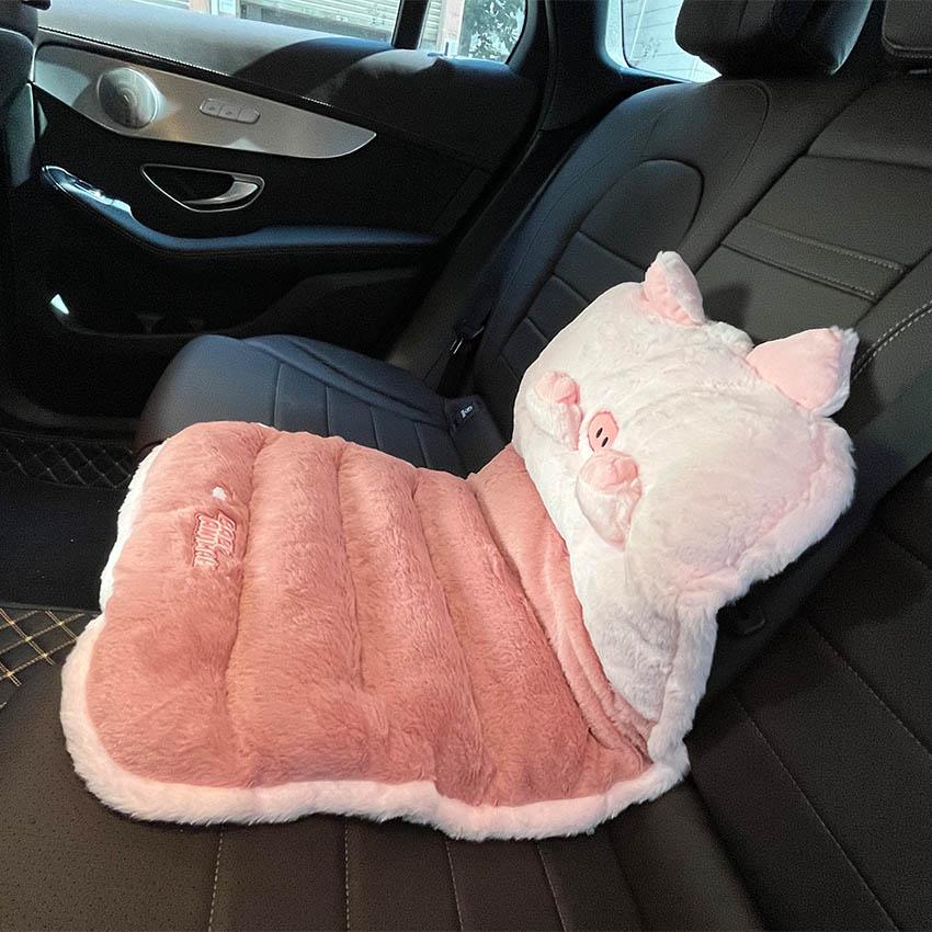 Car Seat Cushion, Winter Plush Seat Cushion General Motors Interior Seat Cushion Winter Car Cartoon Warm Car Seat Cushion