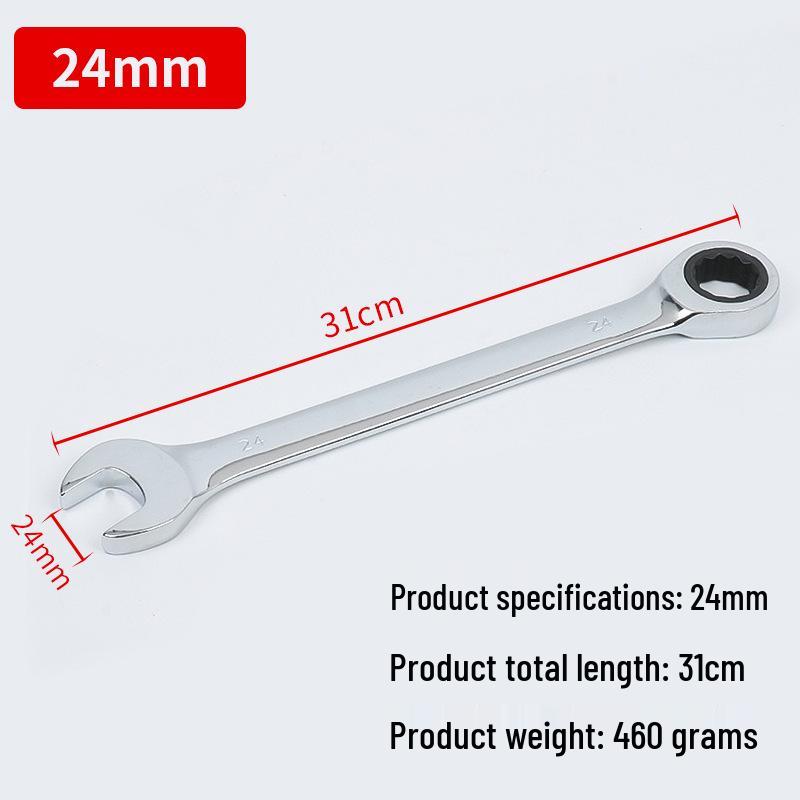 Multifunctional Double-End Ratchet Wrench for Auto Repair