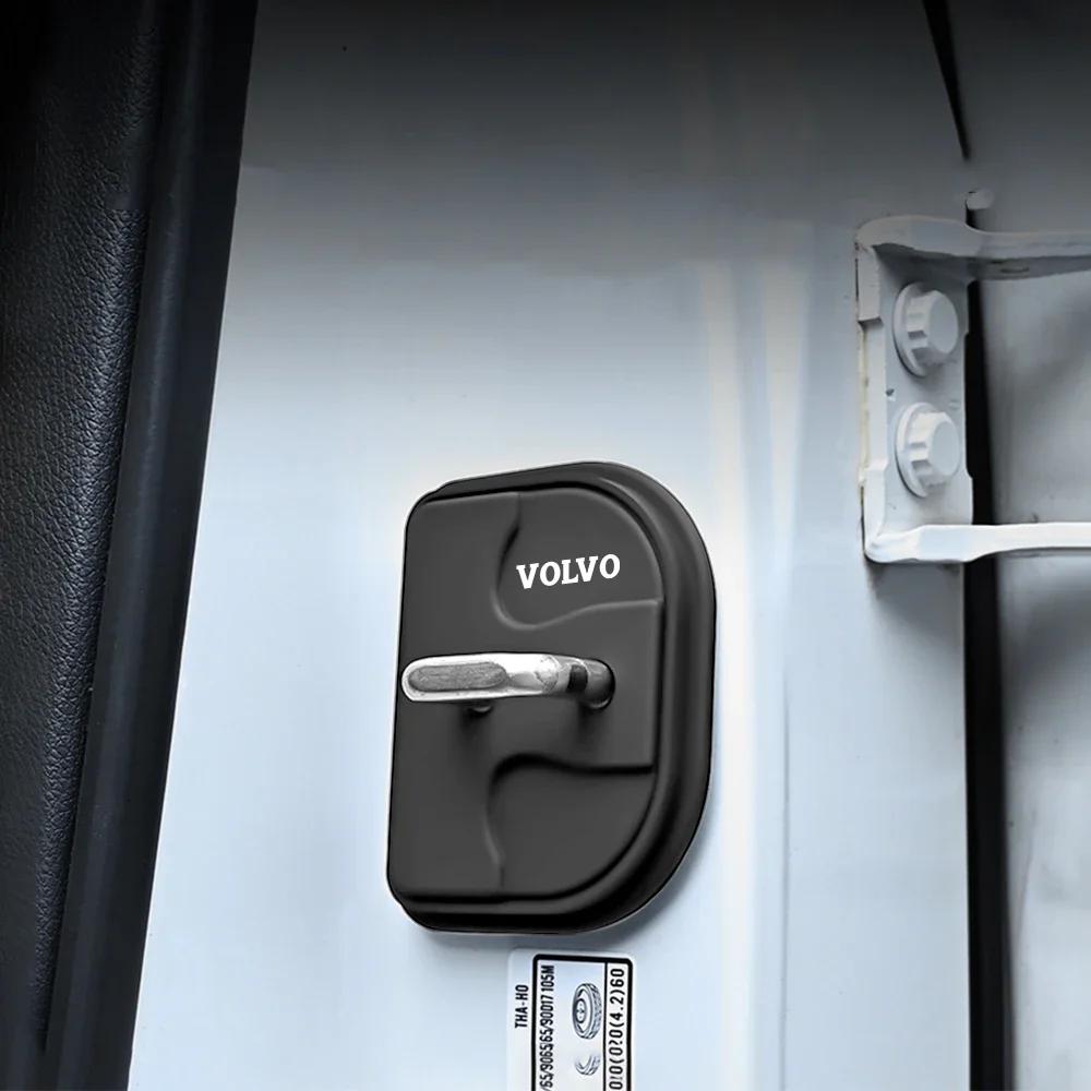2/4 szt. Osłona klamry zamka drzwi samochodu Pokrowiec na klamrę Do Volvo V50 XC60 XC90 C30 XC70 S90 XC40 V60 V40 S60 V70 Akcesoria samochodowe