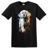 Dog T Shirt Colorful Dog Design Energetic Running Dog Art Tee