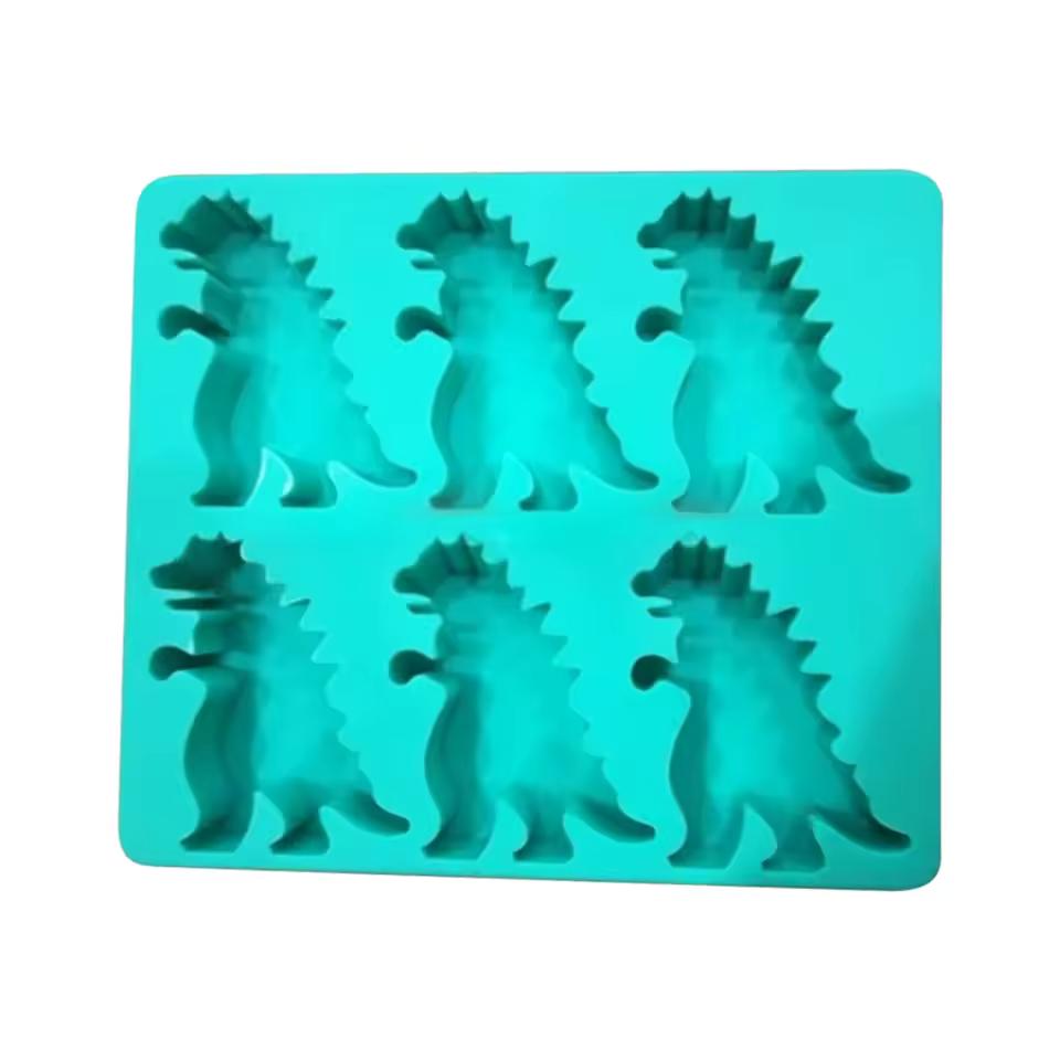 3D Animal Ice Molds 6 Holes Ice Cube Tray Mold Animal Shape Ice Mold Ice Ball Maker Kitchen Bar Utensils Tool Accessories