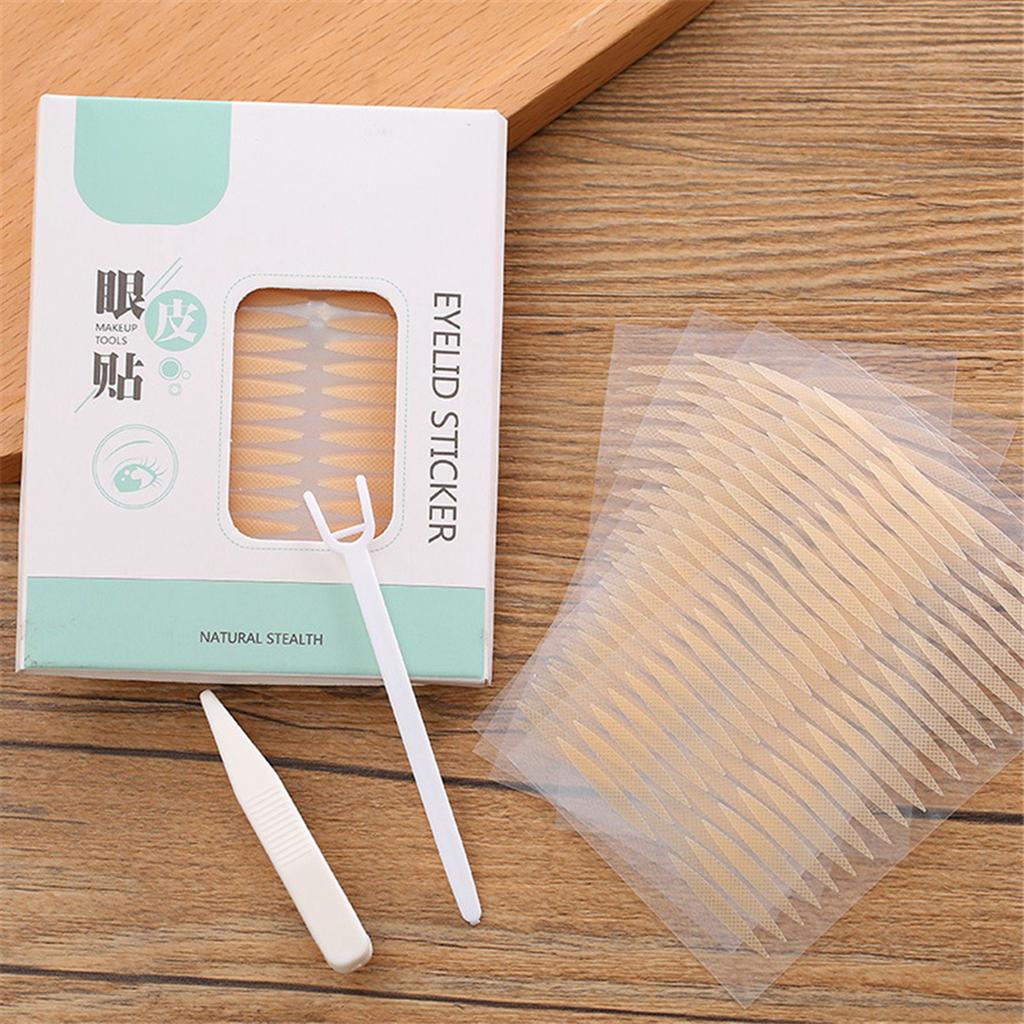 400pcs Double Eyelid Tape Unseeable Selfadhesive Double Eyelid Strip Sticker Eye Makeup Tool