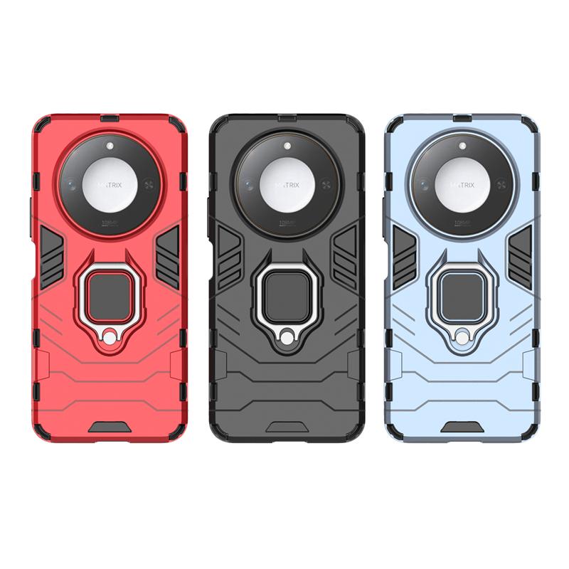 For Honor X9C Smart Case Cover Huawei Honor X9C Smart Capas Phone Back Shockproof PC Holder Ring Magnetic Fundas Honor X9C Smart