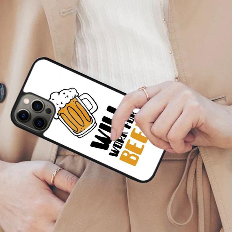 Bier Alkohol Magnetische Handyhülle Für APPLE iPhone 17 Air 16 14 13 12 Pro Max 15 Plus Kabelloses Laden Mit MagSafe Abdeckung