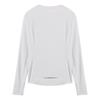 LI-NING Breathable Lightweight Women's Sports Top Solid Color Simple Fashion Slim Fit Crew Neck Long Sleeve Athletic T-Shirt