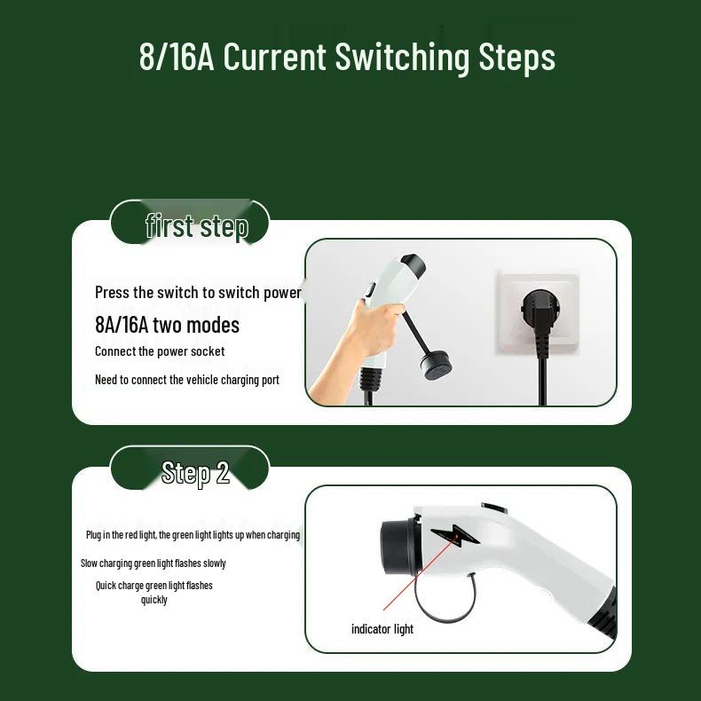 Huachen Xinyuan Jin Hai Lion EV Portable Charging Cable for Electric Vehicles