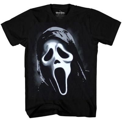 Scream Ghost Face Schuine Masker 100% Katoen T-shirt Heren T-shirts Top