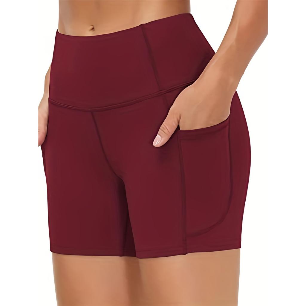 Popular Yoga Pants High Waist Hip Lifting Leggings Running Sports Outdoor Fitness Shorts for Women