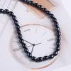 1String, Black Natural Freshwater Pearls, 6-7mm, Handmade Rice Pearl Beads for Jewelry Making DIY, Cheapest Items Available 36cm