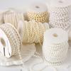 5m Artificial Pearl Beads Chain for Bouquet Gift Packaging Wedding Party Decor DIY Jewelry Craft Clothing Sewing Accessories