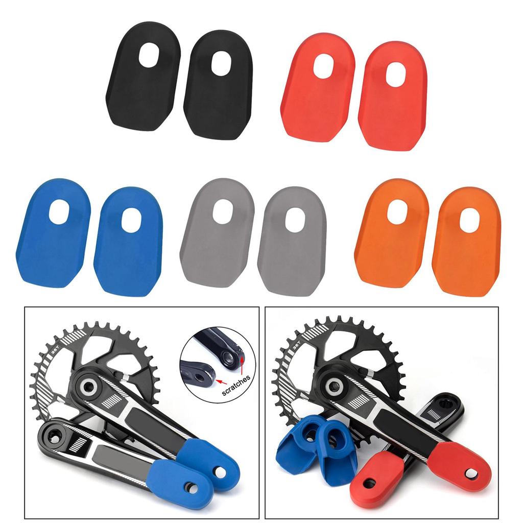 Dustproof Bike Crank Arm Protector Protection Crankset Wrap Crankarm Cycling