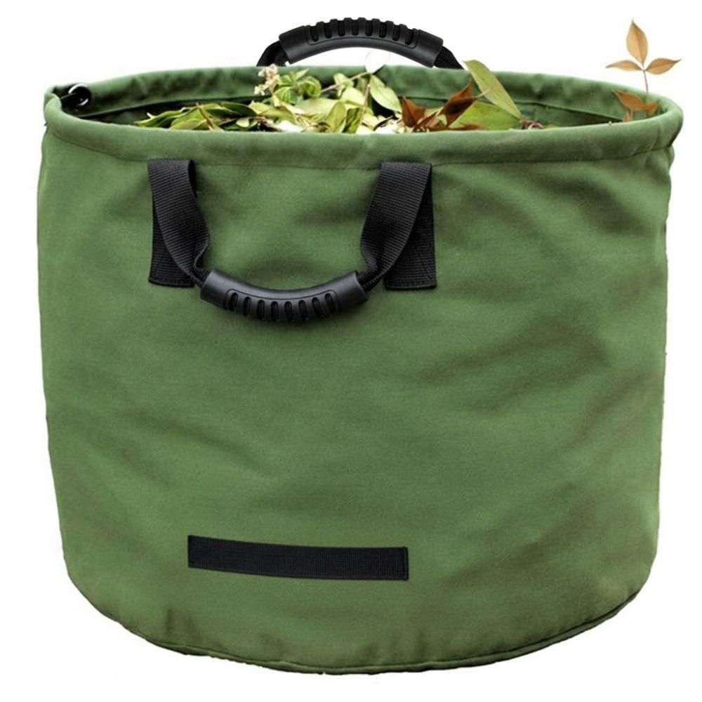 Portable Lawn Bag Reusable Garden Waste Bag Durable Leaf Trash Tote  Weed and Debris Gathering