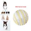 Genshin Impact Dehya Heat-resistant Synthetic Silk Fiber Adult Wig