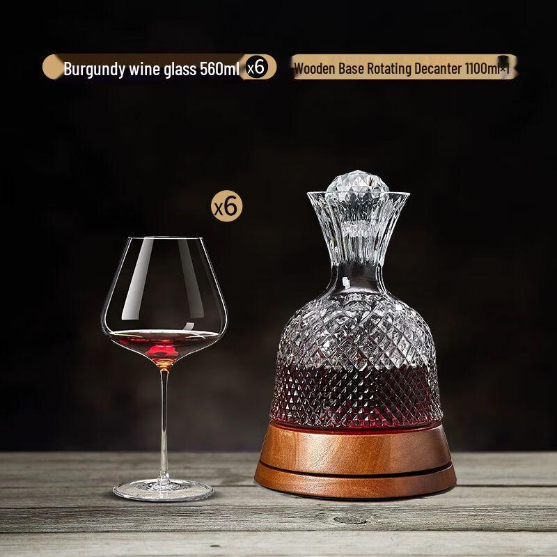 Premium Swirl Wine Decanter Set