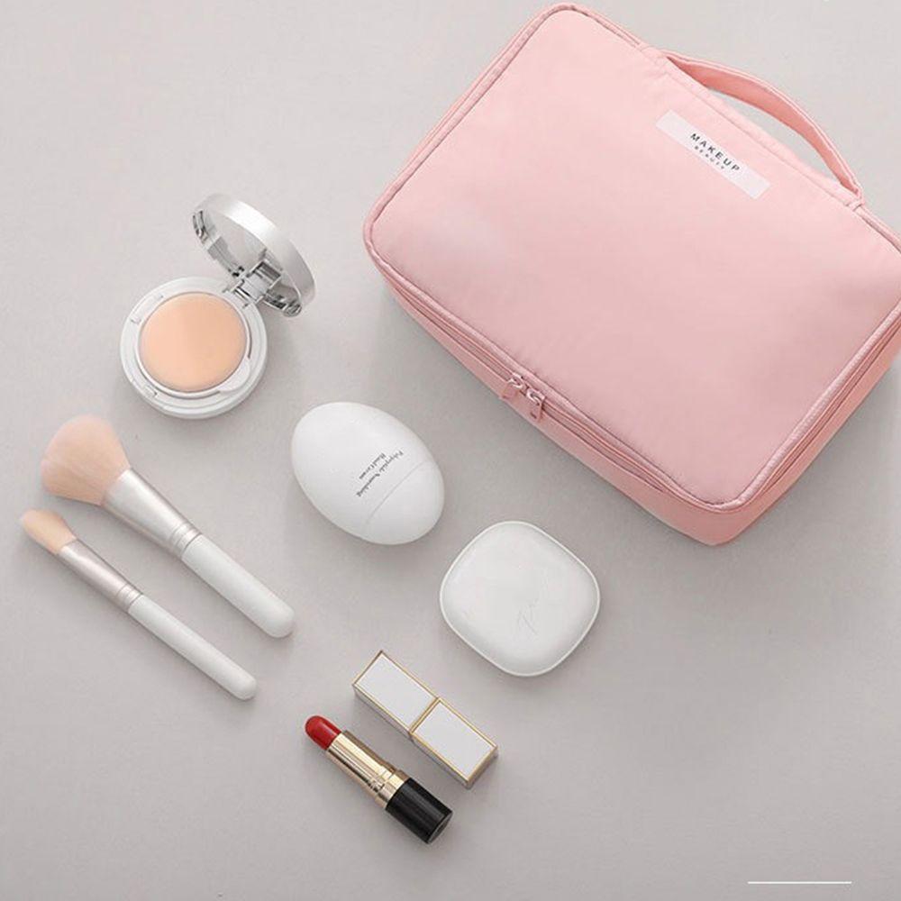 Capacity Zipper Makeup Bags Travel Organizer Korean Storage Bags Women Toiletry Bag Cosmetic Bags
