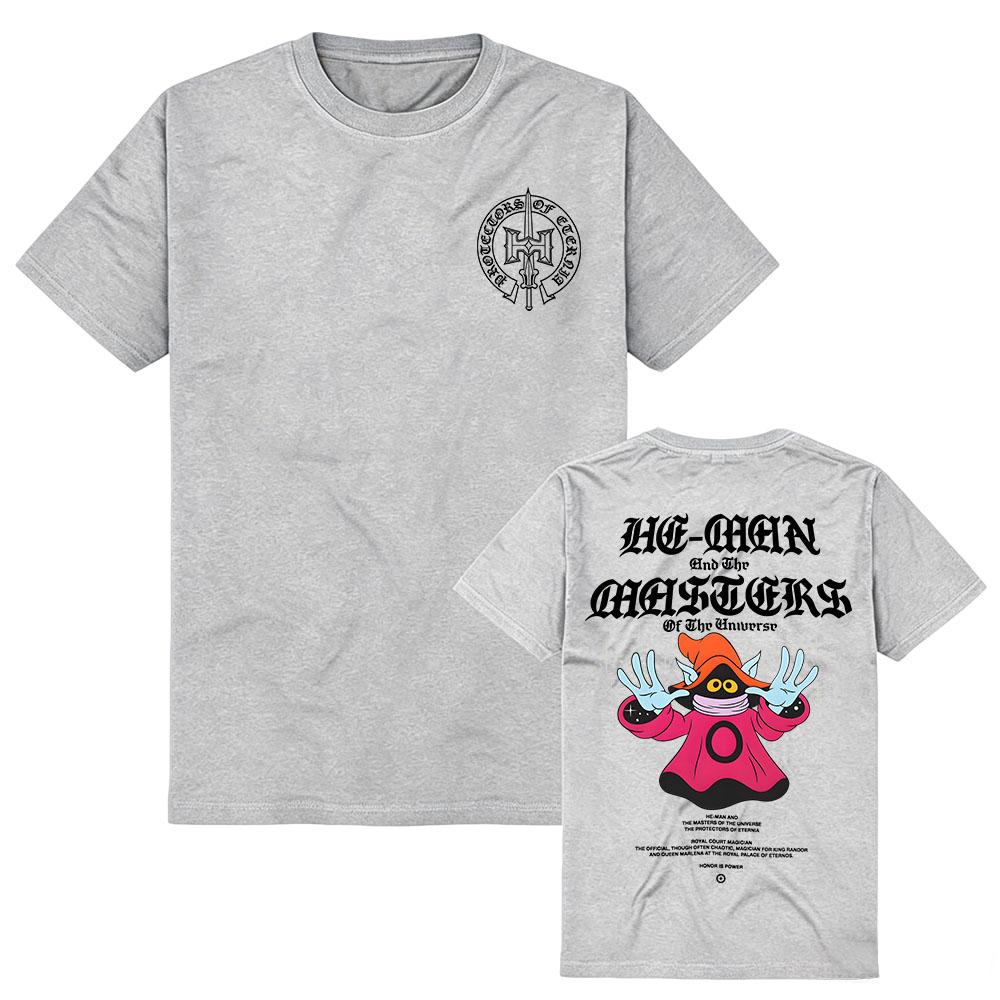 TV ORKO Masters of The Universe T-shirt Summer Cotton Short Sleeve Female Tshirts Unisex Streetwear O-neck Casual Graphic Merch