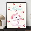 Disney Diamond Painting Marie The Cat Cherry themed Illustration Wall Decoration Full Diamond Cross stitch DIY Gift Home Decor