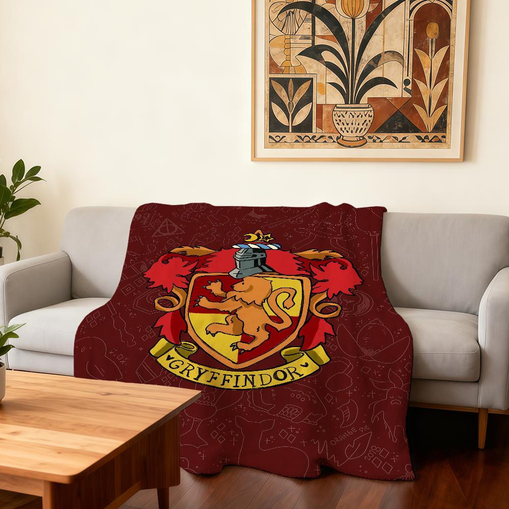 Coperta Classica Film H-Harry P-Potter Super Calda Confortevole Peluche Coperta Plaid Bambino Casa Divano Camera da Letto Regalo