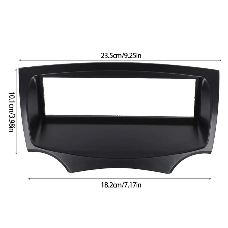 Upgraded Single DIN Car Stereophonic Mounting Frame Consistent Stream MK2 Enhanced Sound Quality ABS Plastic Constructio