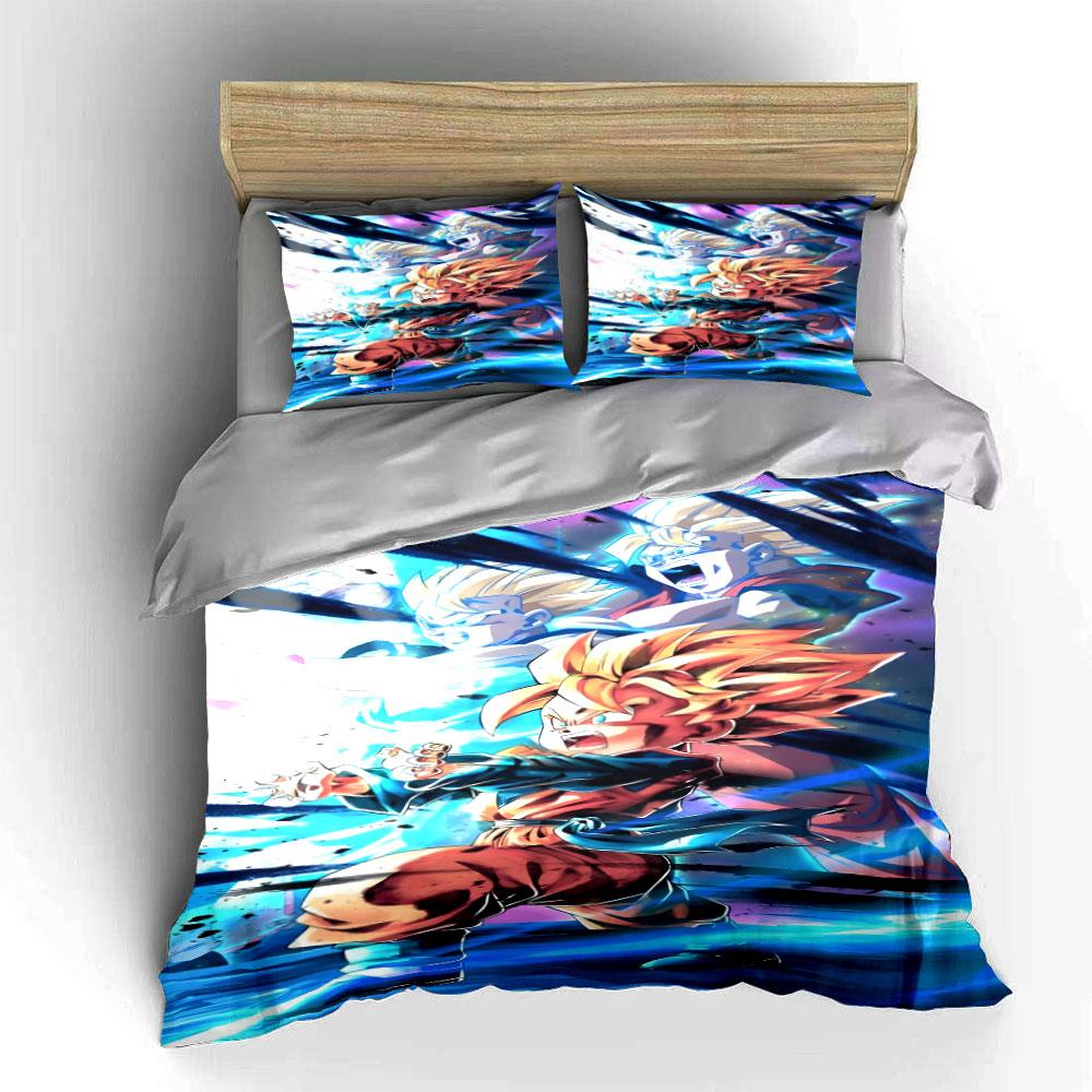 Colorful anime character design. Bedding sets Duvet cover sets Duvet covers Pillowcases(1 * Duvet Cover 2 * Pillowcases without duvet insert)