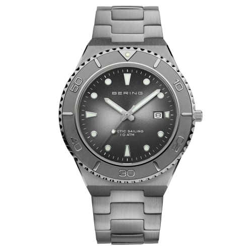 

[Officially Imported] BERING Men s & Women s (Unisex) Analog Quartz Watch, Arctic Collection Watch, Link Strap, 18940-777, Long-Term Warranty, Sapphir