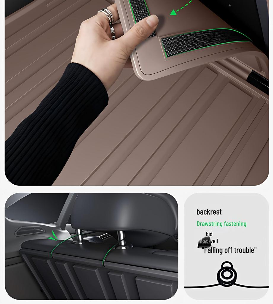 Ideal i6-L9 Series TPE Trunk Mat for Front & Rear - Custom Fit 26 New Model