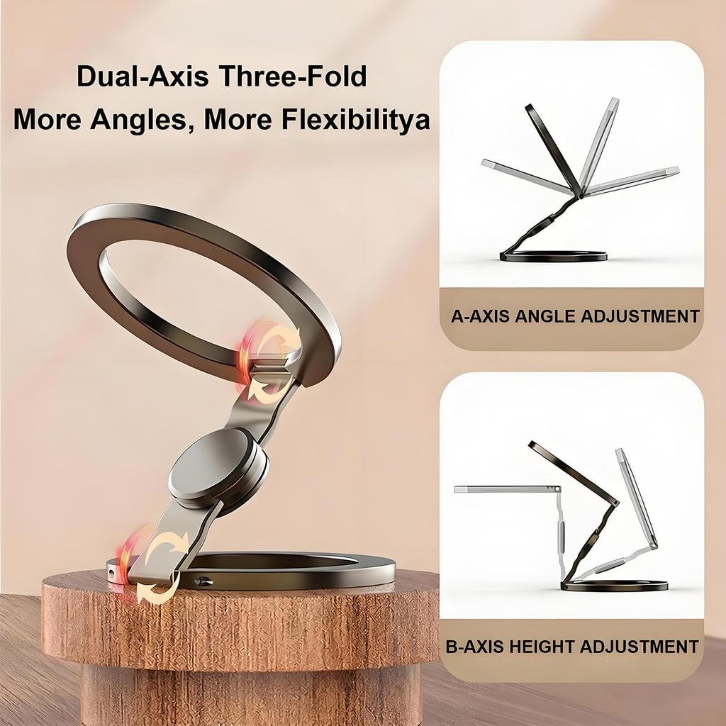 Double-Sided Magnetic Phone Mount Holder for Smartphones