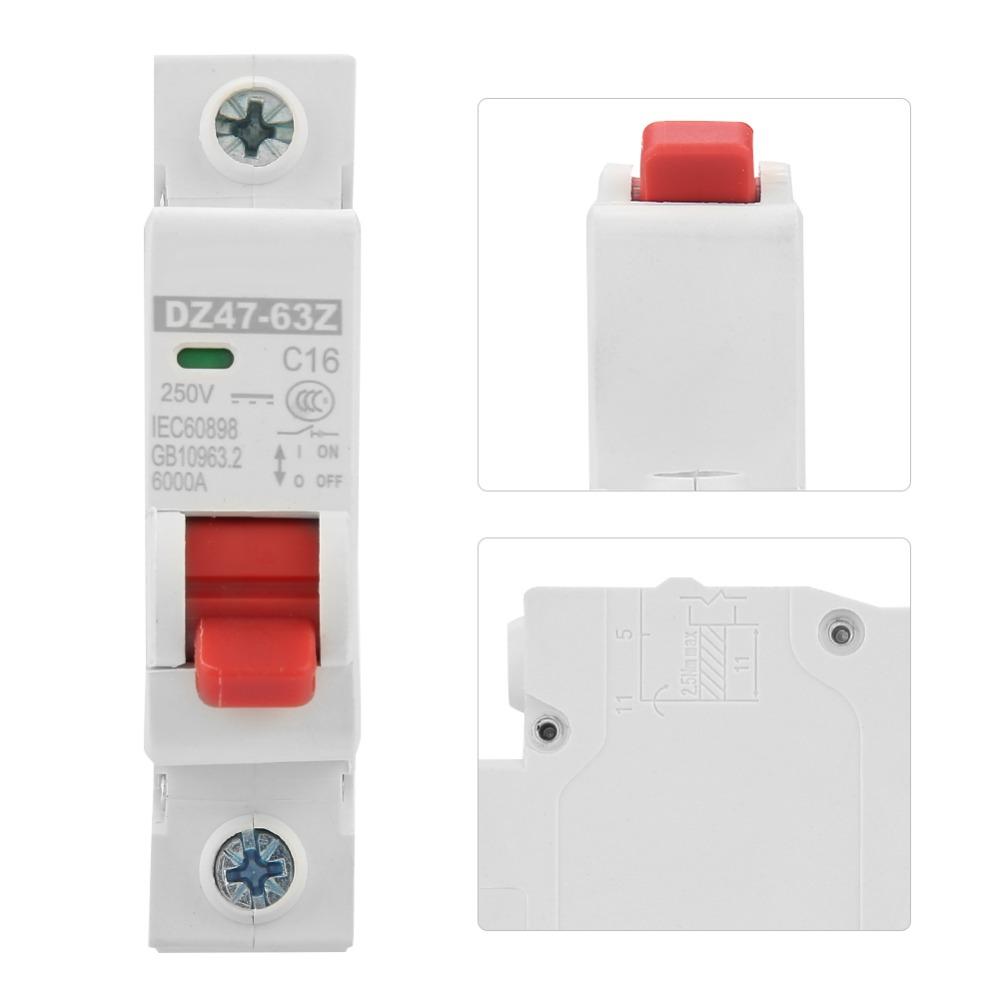DZ47‑63Z‑1P DC Circuit Breaker 10A/16A/63A DC Miniature Circuit Breaker  Power Distribution