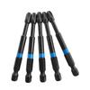 Precise and Stable PZ1 PZ2 PZ3 Screwdriver Bits Set with Hex Shank 75mm Length
