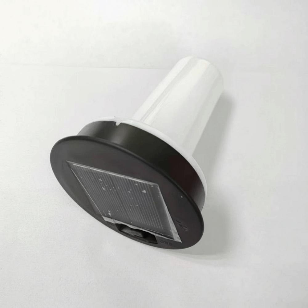 Torche Flamme Réaliste Alimentée à l'Énergie Solaire Flamme Vacillante Lumière Solaire Flamme Chargement Automatique Capteur Marche/Arrêt Automatique