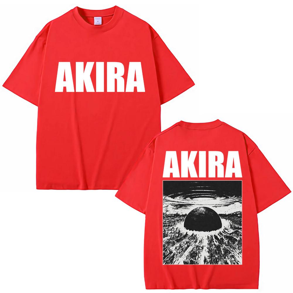 

Japanese Anime New Tokyo Akira Tshirts Movie Science Fiction Masataro Kaneda T Shirt Unisex Women Loose 100 Cotton Unisexga T Shirts S