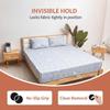 20/30Pcs Round Hook And Loop Sheet Grippers Non Slip Self Adhesive Sofa Mattress Pad Sticker Reusable Bed Sheet Fastener