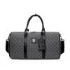 Presbyopia Checkerboard Fabric Large Capacity Trapeze Single Shoulder Fitness Bag Travel Bag Student Bag