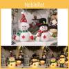 Adorable Light Up Snowman Doll Decoration For Christmas Festive Cheer Gift For Kids