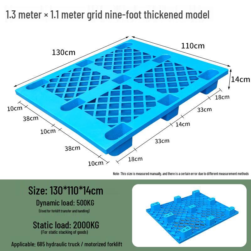 Moisture-Proof Plastic Forklift Pallet Platform Tray