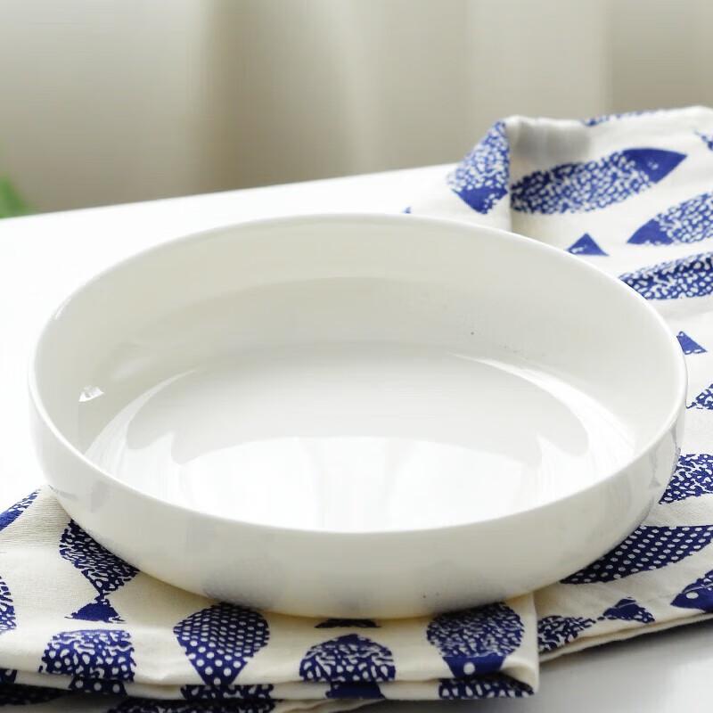 

Bafang Yiyuan 9-inch Pure White Ceramic Deep Plate