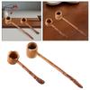 Bamboo Scoop Water Ladle Kungfu Tea Accessory Long Handle Wooden Spoon Easy To Clean for Kitchen Tea House Home Restaurant