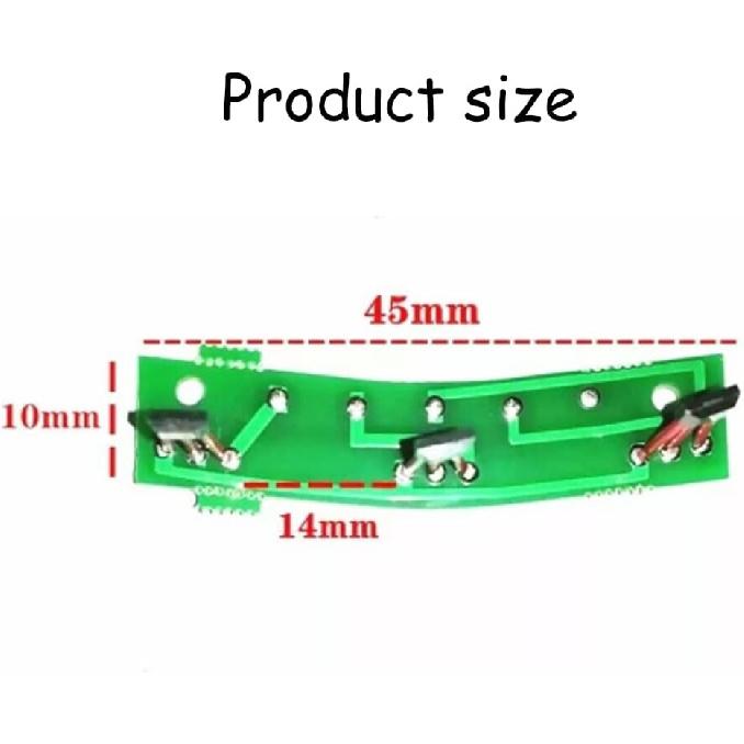 SaiDian 2 шт. Датчик Холла для Электровелосипеда 2-колесные Электромобили Элемент Холла Двигателя Печатная плата 41F Датчик Пластины Холла Двигателя 120 градусов с проводом