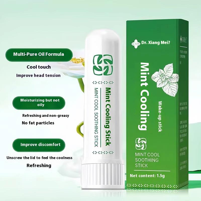 3Pcs 1.5G Awakening Stick Mint Inhaler Eucalyptus Essential Oil Mint Sober Inhaler Portable Cooling Refreshing Sticks