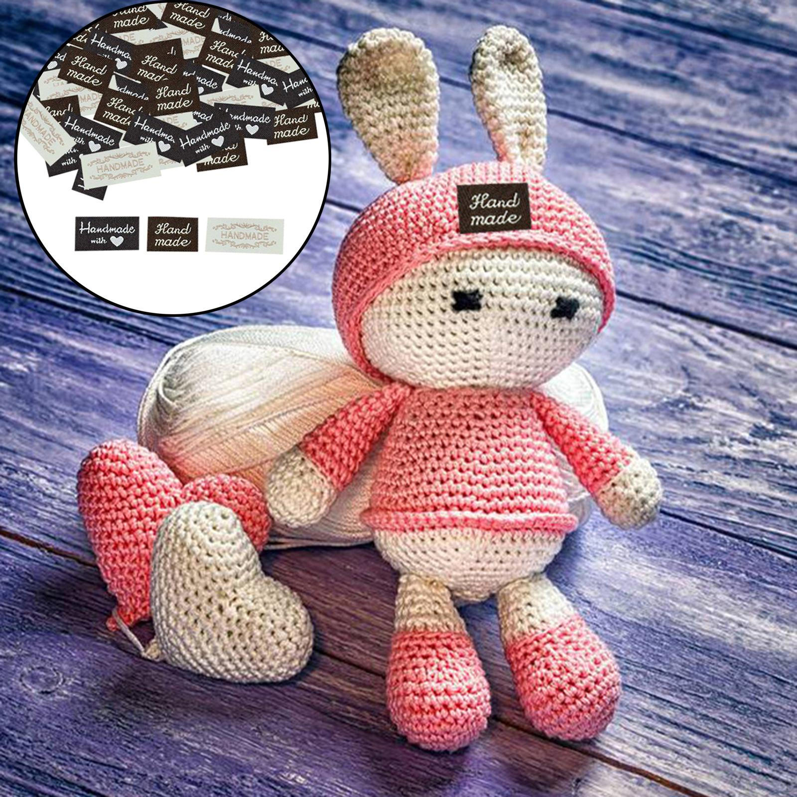 

120 шт. этикетки ручной работы, бирки, тканевые шитье своими руками Handmade with Love